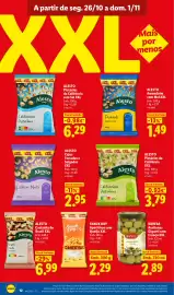 Folheto Lidl semana 44 Página 12: Alesto Cajus Torrados e Salgados XXL €2,95, Alesto Castanha do Brasil XXL €6,99