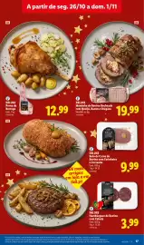 Folheto Lidl semana 44 Página 17: Deluxe Maminha de Bovino Recheada com Queijo, Bacon e Orégãos €19,99