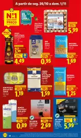 Folheto Lidl semana 44 Página 28: Campo largo arroz agulha €1,59, Bellarom Cápsulas de Café Lungo €2,69
