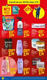Folheto Lidl | Fim-de-Semana Página 10: Axe desodorante em spray €2,95, Cien Creme Corporal Argão/ Côco €1,19