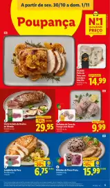 Folheto Lidl | Fim-de-Semana Página 5: Rolinhos de Coxa de Frango com Bacon €9,99, Lombinho de Peru €6,75