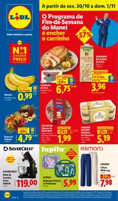 Lidl | Fim-de-Semana (válido até 1-11)