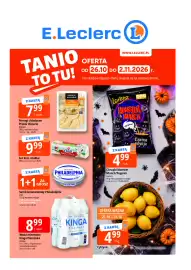 E.Leclerc gazetka tydzień 44 Strona 1: E.Leclerc (L TANIO TO TU! OFERTA WWW.LECLERC.PL OD 26.10 DO 2.11.2026 r. Lista
