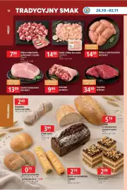 E.Leclerc gazetka tydzień 44 Strona 12: Paski z fileta kurczaka SuperDrob €14,99, łopatka wołowa €34,99