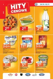 E.Leclerc gazetka tydzień 44 Strona 2: Włoszczyzna tacksa €2,99, Ser żółty emmentaler/maasdamer Zott €3,60