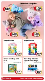 Kruidvat folder | Speelgoed Pagina 11: Hape Baby Einstein Upbeat Tunes Magic Touch Drum, Stapelblokken