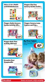 Kruidvat folder | Speelgoed Pagina 12: Chicco 2-in-1 Multi-activiteitskubussen, Nijntje Activiteitenboek €6,99