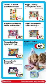 Kruidvat folder | Speelgoed Pagina 12: Chicco 2-in-1 Multi-activiteitskubussen, Nijntje Activiteitenboek €6,99