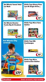 Kruidvat folder | Speelgoed Pagina 14: Hot Wheels Monster Trucks Big Air Breakout, Hot Wheels Tunnel Twist Car Wash