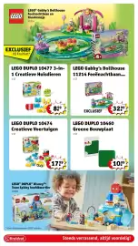 Kruidvat folder | Speelgoed Pagina 27: LEGO DUPLO 10475 3-in-1 Bouwvoertuigen, LEGO DUPLO 10477 3-in-1 Creatieve Huisdieren