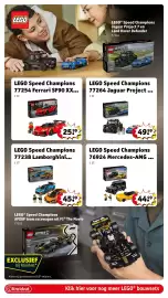 Kruidvat folder | Speelgoed Pagina 32: LEGO Speed Champions 77264 Jaguar Project 7 en Land Rover Defender