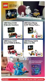 Kruidvat folder | Speelgoed Pagina 36: LEGO Disney 43279 WALL-E en EVE, LEGO Ideas 21366 Drijvende Zeeotters