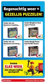 Kruidvat folder | Speelgoed Pagina 37: Jumbo Wasgij Mystery Mountain Mayhem! Puzzel, Jumbo Wasgij Theme Park Thrills! Puzzel