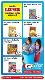 Kruidvat folder | Speelgoed Pagina 40: 999 Games Biddle, 999 Games Keer Op Keer Kids