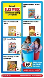 Kruidvat folder | Speelgoed Pagina 40: 999 Games Biddle, 999 Games Keer Op Keer Kids