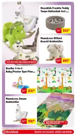 Kruidvat folder | Speelgoed Pagina 50: Russle Luxe Hobbelfiguur/Loopwagen met duwstang, MamaLoes Zwaan Hobbeldier