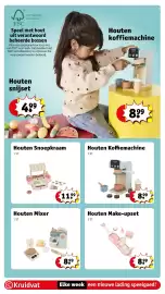 Kruidvat folder | Speelgoed Pagina 9: Houten IJsmachine, Houten Mixer