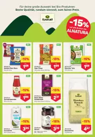 MPreis Flugblatt woche 44 Seite 11: Alnatura Mais Chips €1,69, Alnatura Räucher Tofu €1,69