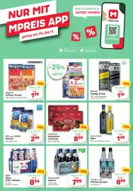MPreis Flugblatt woche 44 Seite 18: Tiroler Luft Pfefferminzlikör €8,99, Nocco Energy Drink €1,99