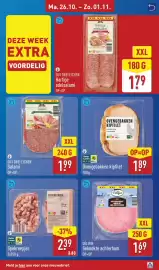 ALDI folder week 44 Pagina 13: Gut Drei Eichen Salami €1,99, Délifin Gekookte achterham €1,69