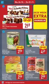 ALDI folder week 44 Pagina 16: Choeur Mini- of maxi-chocozoenen €2,69, Speise Zeit Koolroulades €2,99