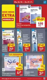 ALDI folder week 44 Pagina 19: Solo Zakdoekjes velvet sensation €3,49, Solo Tissues velvet sensation €4,49