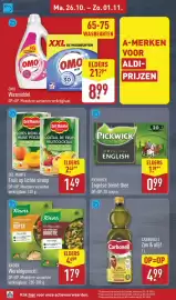 ALDI folder week 44 Pagina 24: Pickwick Engelse blend thee €0,99, Carbonell Zon & olief €4,99