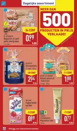 ALDI folder week 44 Pagina 28: Biscotto Stroopwafels €2,04, DE AFBAKKER Baguettes of petit pains meergranen €0,99