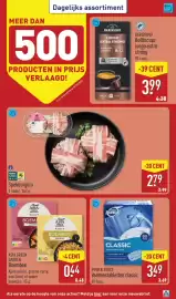 ALDI folder week 44 Pagina 29: Power Force Vaatwastabletten classic €3,49, Spekburgers €2,79