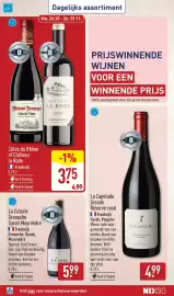 ALDI folder week 44 Pagina 30: La Capelude Grande Réserve rood €4,99
