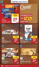 ALDI folder week 44 Pagina 34: Choceur Choco-melkcreepjes €1,59, Choceur Choco & biscuit €3,19