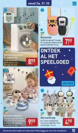 ALDI folder week 44 Pagina 59: Toy Lino Dierenverzorgingsset €9,99, Toy Lino Mini-knuffelsetje €4,99
