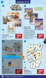 ALDI folder week 44 Pagina 60: Toy Lino Ontdek- en emotiekaarten €2,99, Themapuzzel €2,99