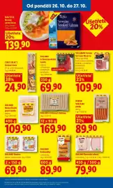 Lidl leták Strana 27: NAUTICA Norský uzený losos €139,90, CHEF SELECT Listové těsto €24,90