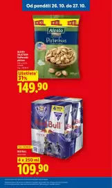 Lidl leták Strana 7: ALESTO SELECTION Kalifornské pistácie €149,90, Red Bull Energy drink 4 x 250ml €109,90