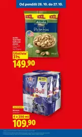 Lidl leták Strana 7: ALESTO SELECTION Kalifornské pistácie €149,90, Red Bull Energy drink 4 x 250ml €109,90