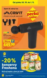 Lidl leták Strana 56: CRIVIT Mini masážní pistole €549,90