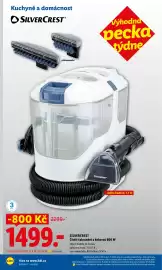 Lidl leták Strana 8: SILVERCREST Čistič čalounění a koberců 800 W €1.499,00