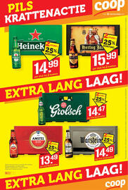 Coop folder week 44 Pagina 16: Warsteiner €14,49, Hertog Jan €15,99