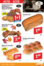 Coop folder week 44 Pagina 11: Hendrickx de Bakker speculaaskruimel plaatcake €3,49
