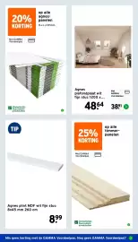 GAMMA folder Pagina 11: Agnes plint MDF wit fijn stuc €8,99, Gamma timmerpanelen