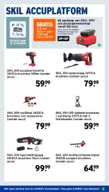 GAMMA folder Pagina 16: SKIL 20V reciprozaag 3471CA brushless (zonder accu) €79,99