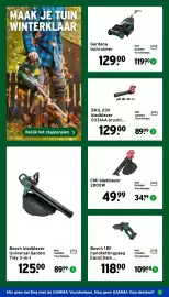 GAMMA folder Pagina 18: Gardena tuinruimer €119,00, SKIL 20V bladblazer 0331AA brushless €89,99