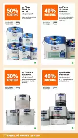 GAMMA folder Pagina 2: Gamma muurverf, Flexa Strak op de Muur