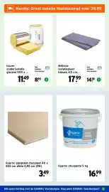 GAMMA folder Pagina 27: Gyproc stucpasta €16,99, Gyproc gipsplaat stucplaat €3,49