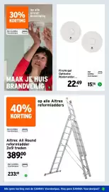 GAMMA folder Pagina 43: Altrex All Round reformladder €233,40, FireAngel Optische Rookmelder €15,74