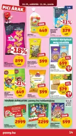 PENNY akciós újság hét 44 Oldal 18: Korpovit keksz €379,00, Crip Crop töltött gabonapárna €649,00