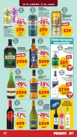 PENNY akciós újság hét 44 Oldal 21: Black velvet whisky €5.299,00, Jagdfreund keresztlíkör €2.999,00