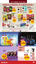 PENNY akciós újság hét 44 Oldal 24: Silan mosóparfüm €1.299,00, Taft hővédő spray €1.799,00