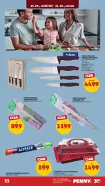 PENNY akciós újság hét 44 Oldal 37: Sütémenyes és táralódoboz* €14.999,00, Vivess konyhai univerzális kés €899,00